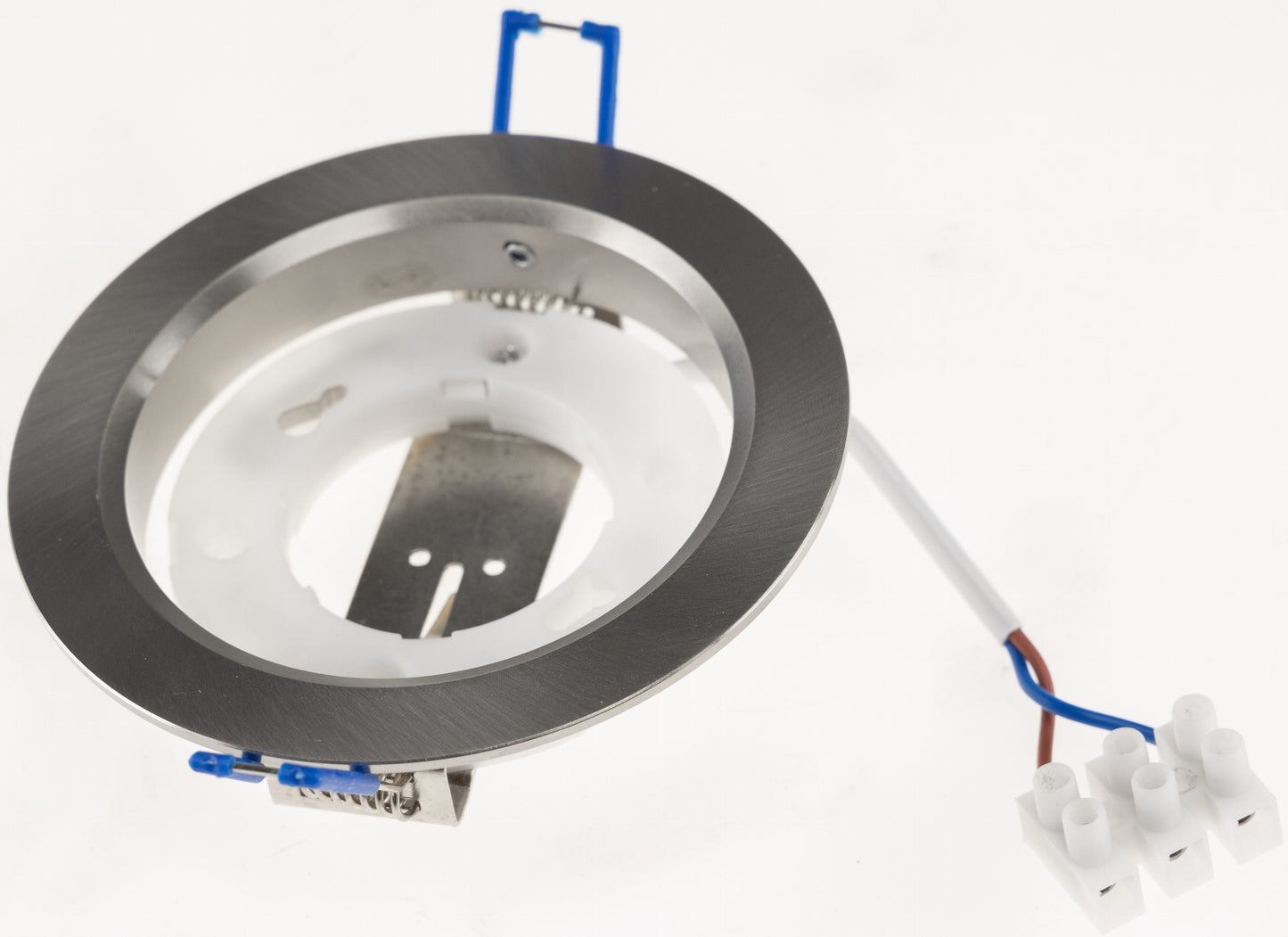 Einbaustrahler "CT-DS108" Ø108mm GX53 Fassung, 230V, Aluminium gebürstet