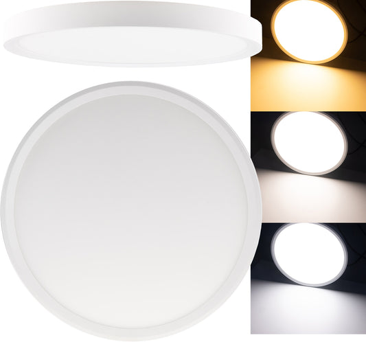 LED Deckenleuchte "Santano 30 CCT" Ø 30cm, 24W, CCT 3000/4000/6000k