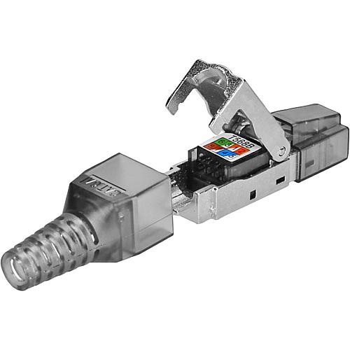10x EGB Netzwerkstecker RJ45 CAT 6 A geschirmt