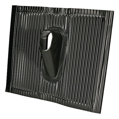 Alu Dachziegel 50x45cm, schwarz