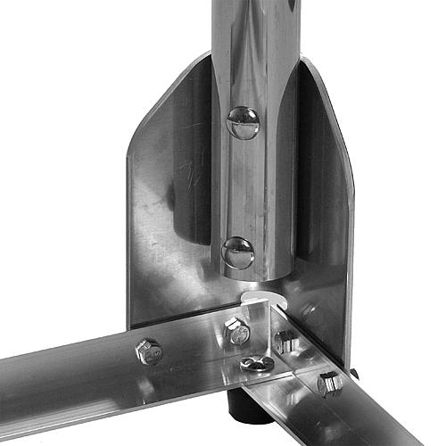 Bodenstativ Alu 50x50