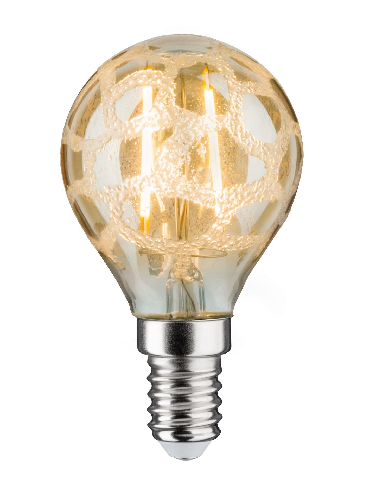 Paulmann LED Tropfen 2,5W E14 230V Krokoeis Gold 2500K