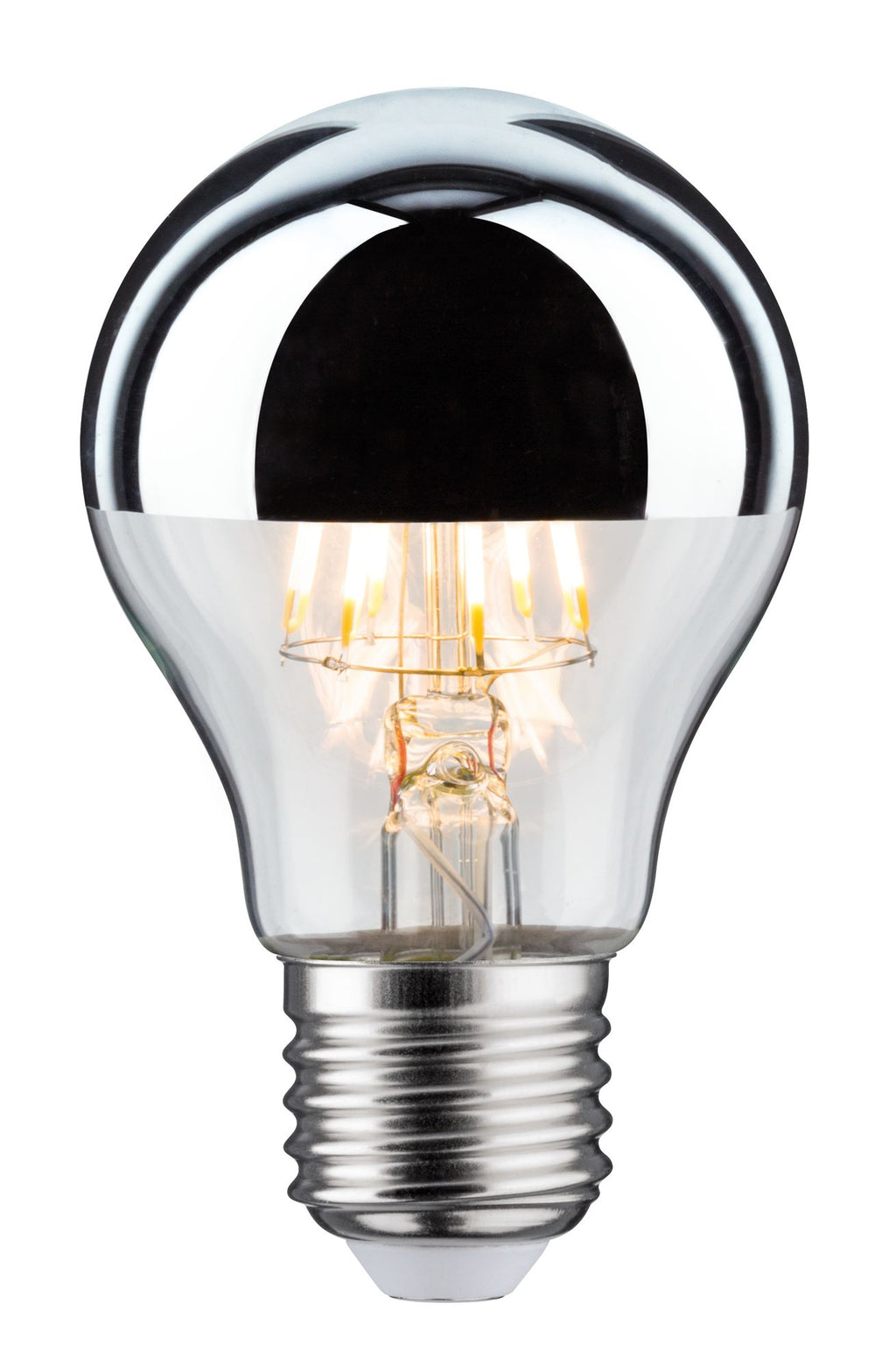 Paulmann LED AGL 7,5W E27 230V Kopfspiegel Silber 2700K
