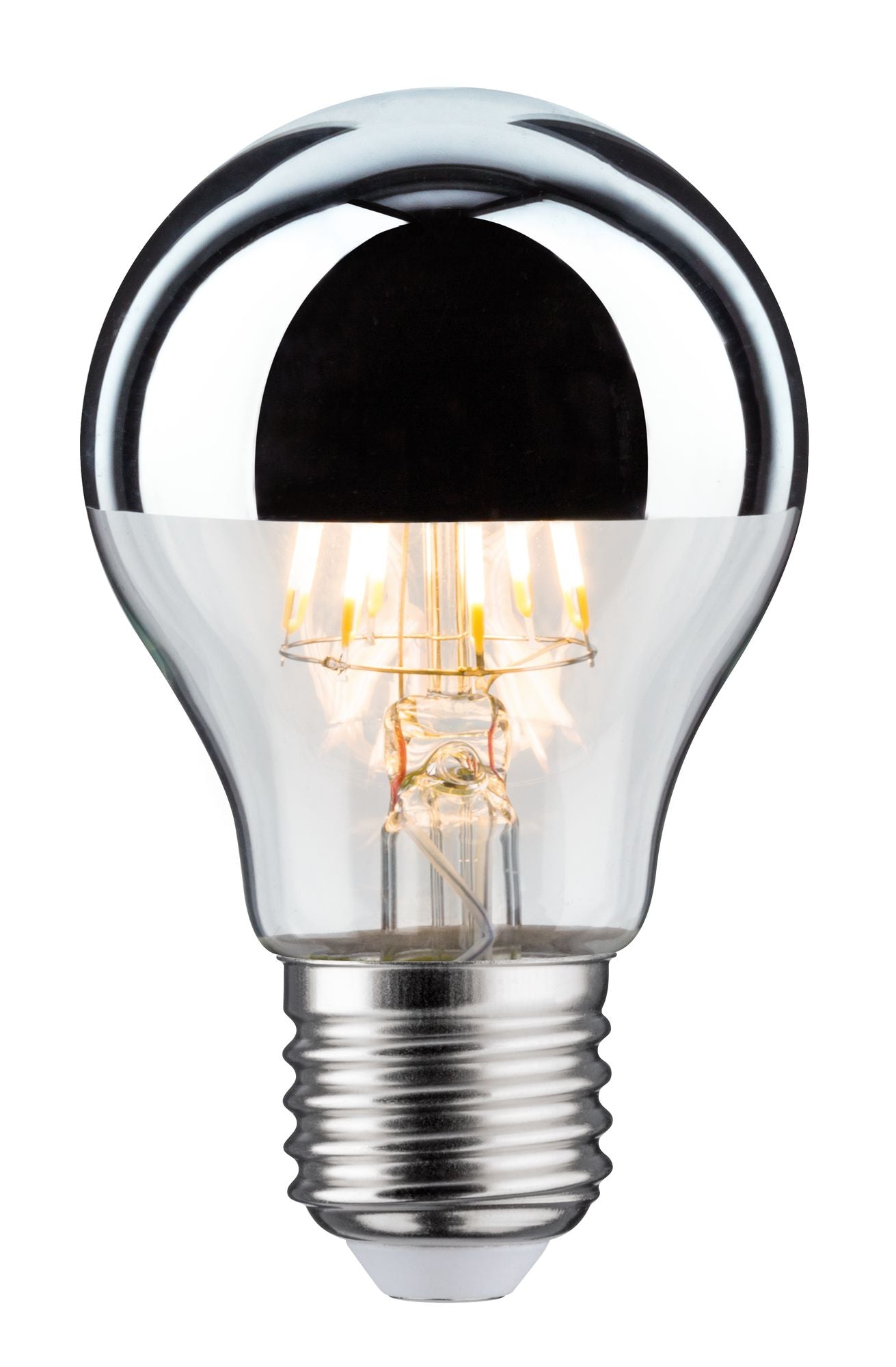 Paulmann LED AGL 7,5W E27 230V Kopfspiegel Silber 2700K