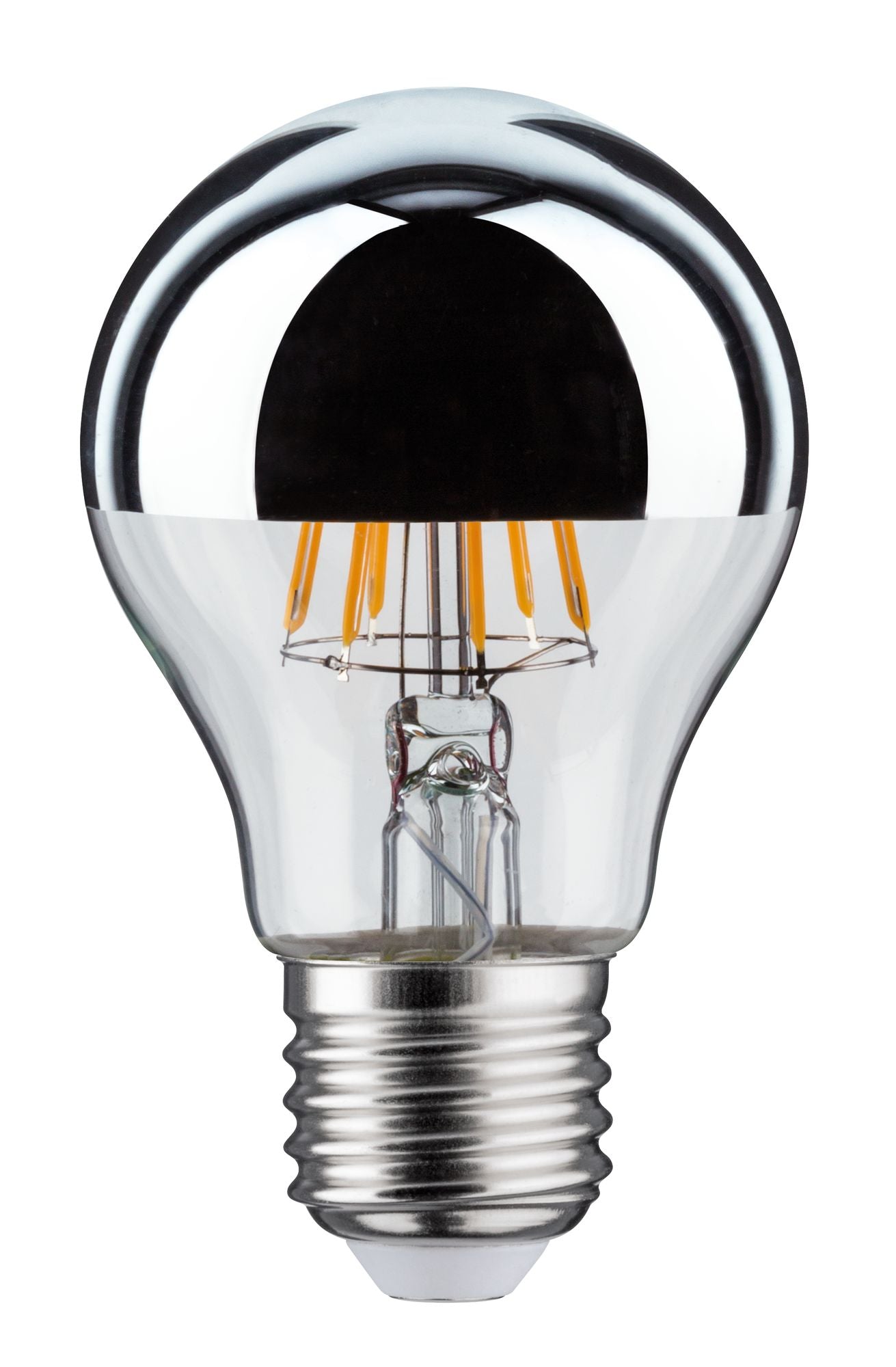 Paulmann LED AGL 7,5W E27 230V Kopfspiegel Silber 2700K