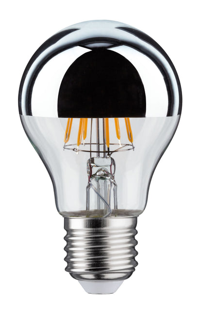 Paulmann LED AGL 7,5W E27 230V Kopfspiegel Silber 2700K