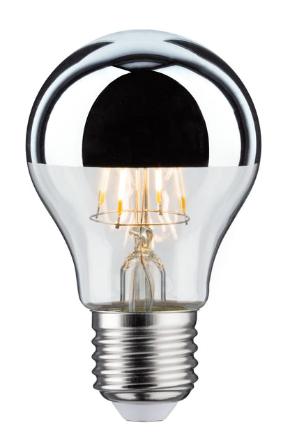 Paulmann LED AGL 5W E27 230V Kopfspiegel Silber 2700K