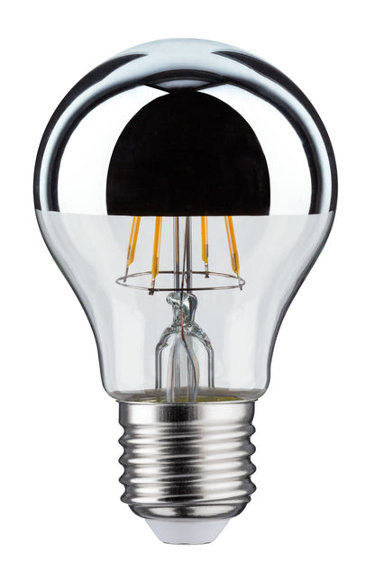 Paulmann LED AGL 5W E27 230V Kopfspiegel Silber 2700K