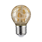 Paulmann LED Tropfen 2,5W E27 230V Krokoeis Gold 2500K