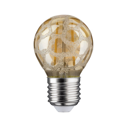 Paulmann LED Tropfen 2,5W E27 230V Krokoeis Gold 2500K