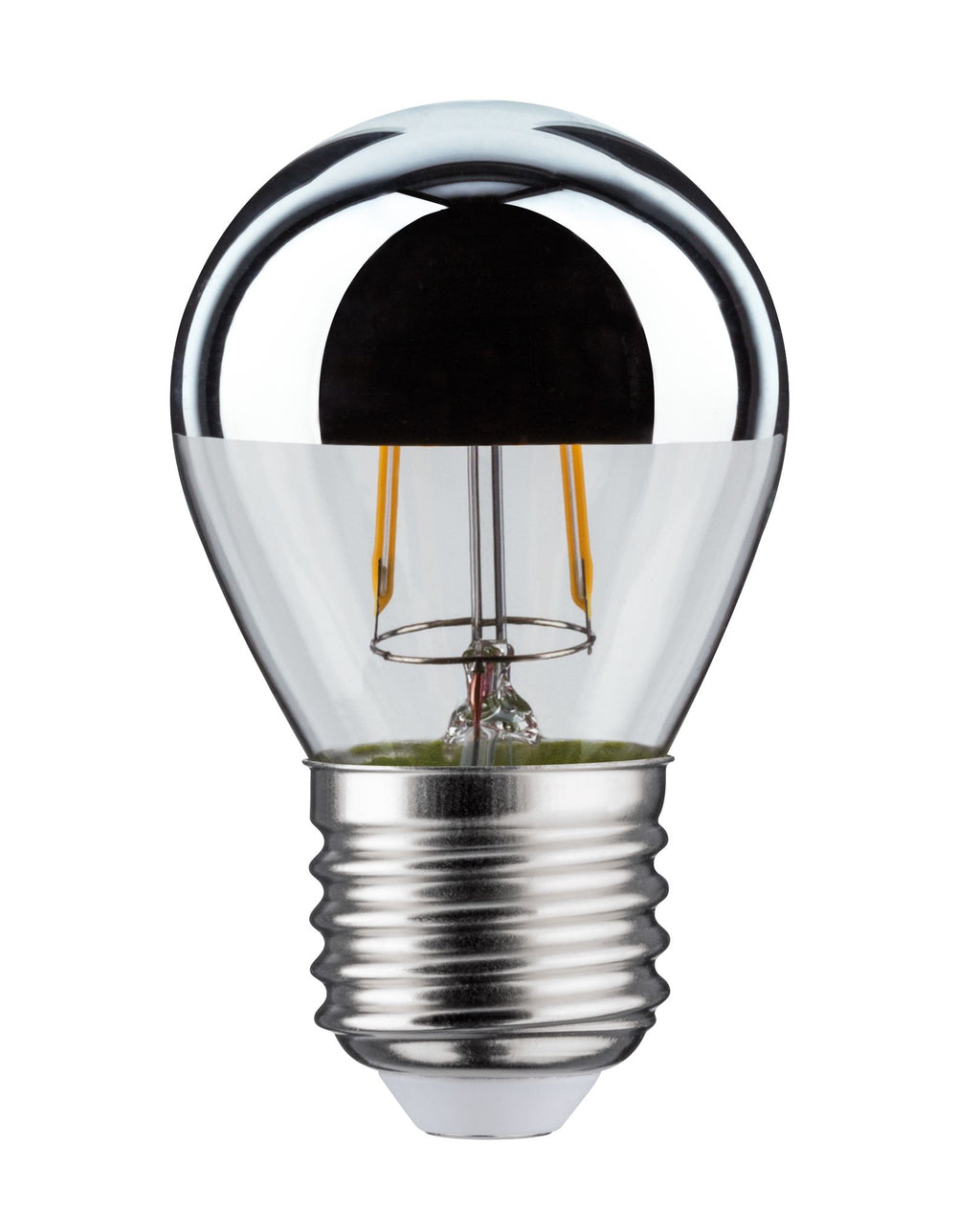 Paulmann LED Tropfen 2,5W E27 230V Kopfspiegel Silber 2700K