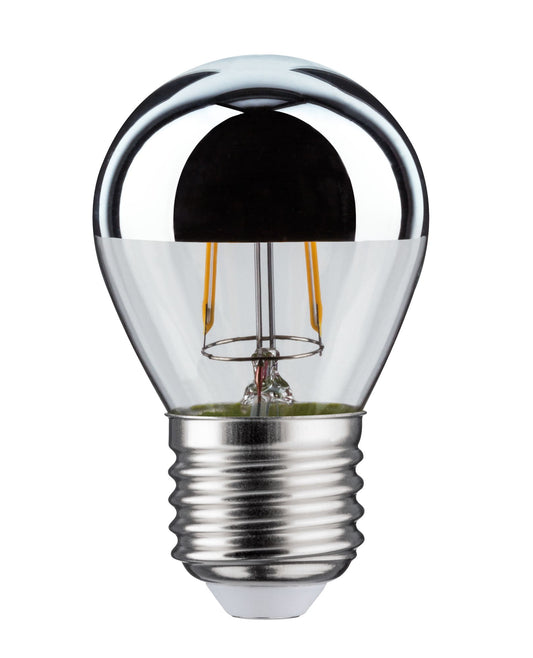 Paulmann LED Tropfen 2,5W E27 230V Kopfspiegel Silber 2700K