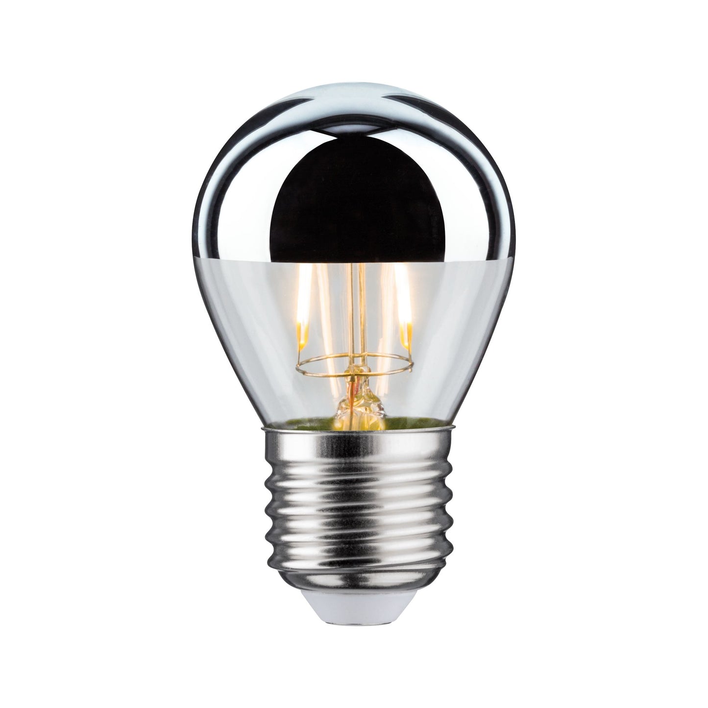 Paulmann LED Tropfen 2,5W E27 230V Kopfspiegel Silber 2700K