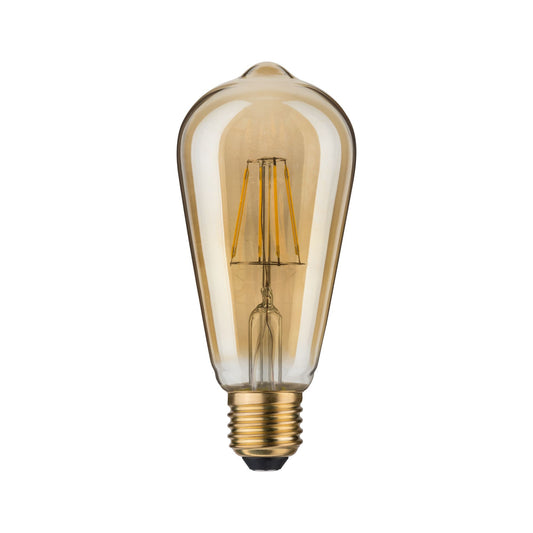 Paulmann LED Rustika (ST64) 5W E27 230V Gold 2500K
