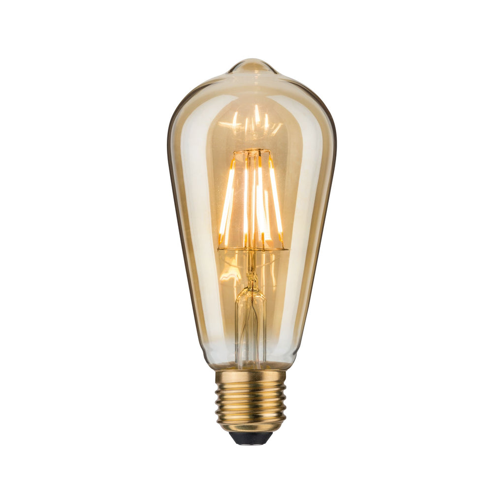 Paulmann LED Rustika (ST64) 5W E27 230V Gold 2500K