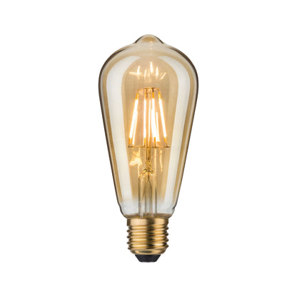 Paulmann LED Rustika (ST64) 5W E27 230V Gold 2500K
