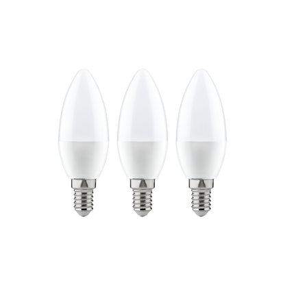 Paulmann LED 3er-Pack Kerze 4W E14 230V 2700K