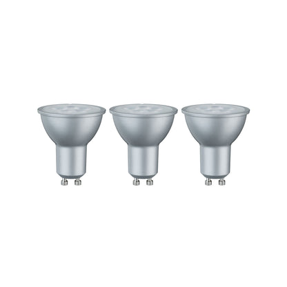 Paulmann LED 3er-Pack Reflektor 6,5W GU10 230V 2700K