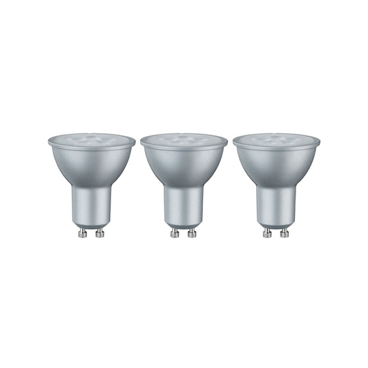 Paulmann LED 3er-Pack Reflektor 6,5W GU10 230V 2700K