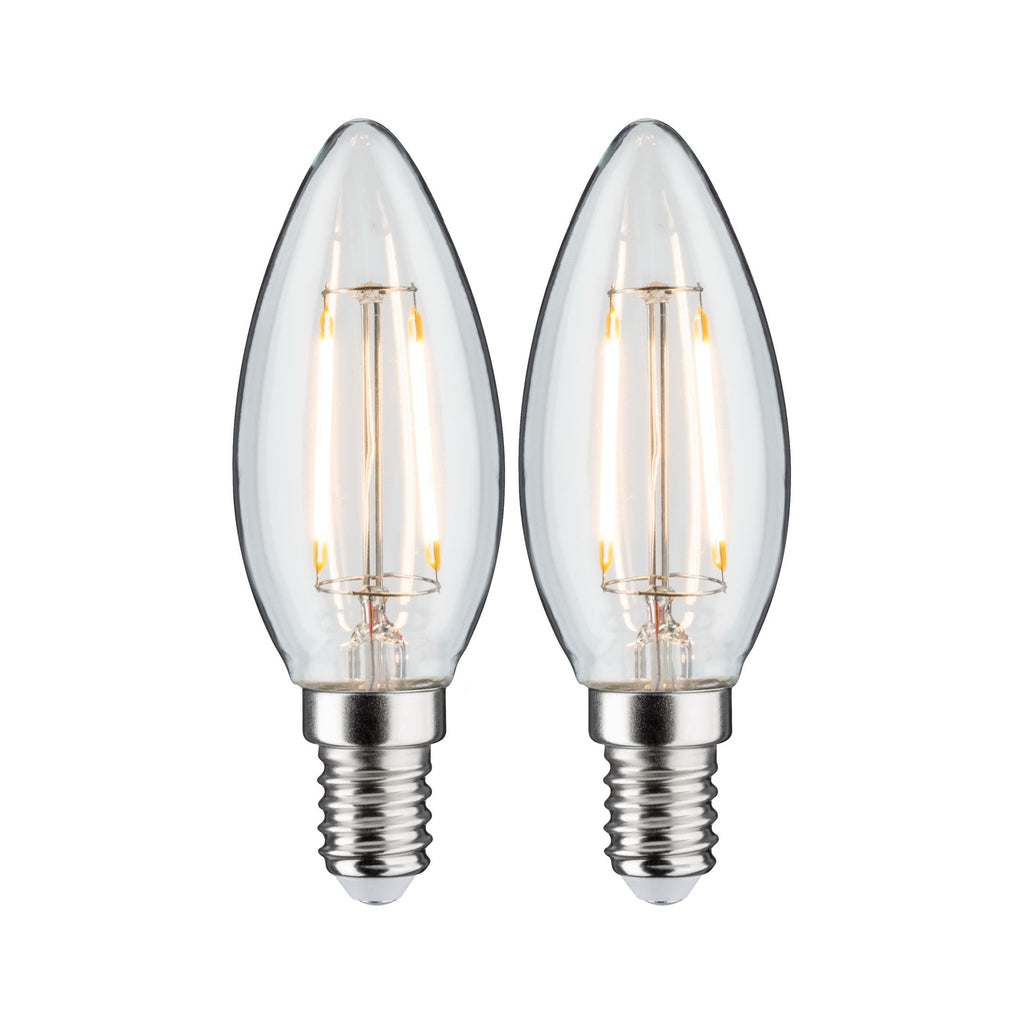Paulmann LED 2-er Pack Kerze 2W E14 230V 2700K