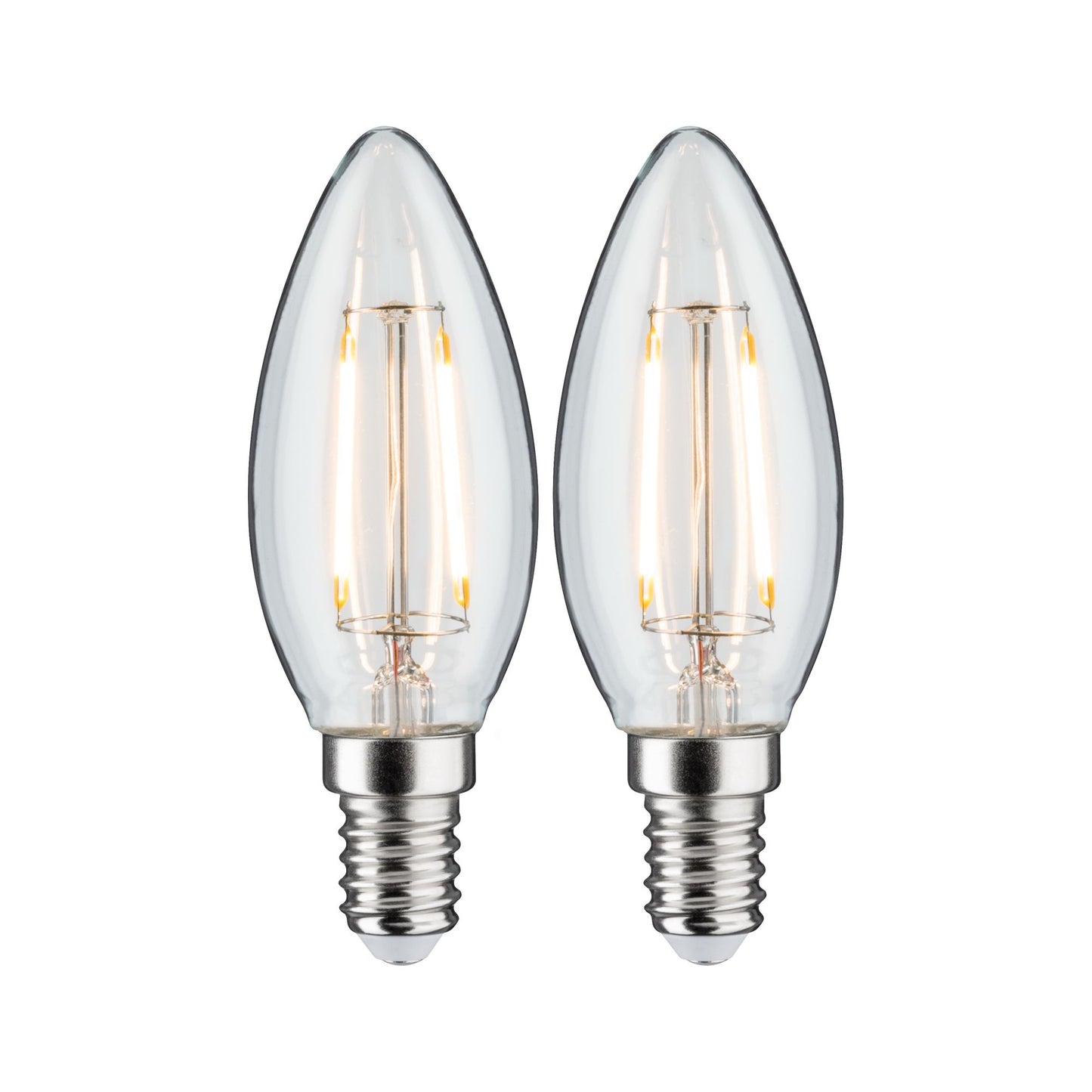 Paulmann LED 2-er Pack Kerze 2W E14 230V 2700K