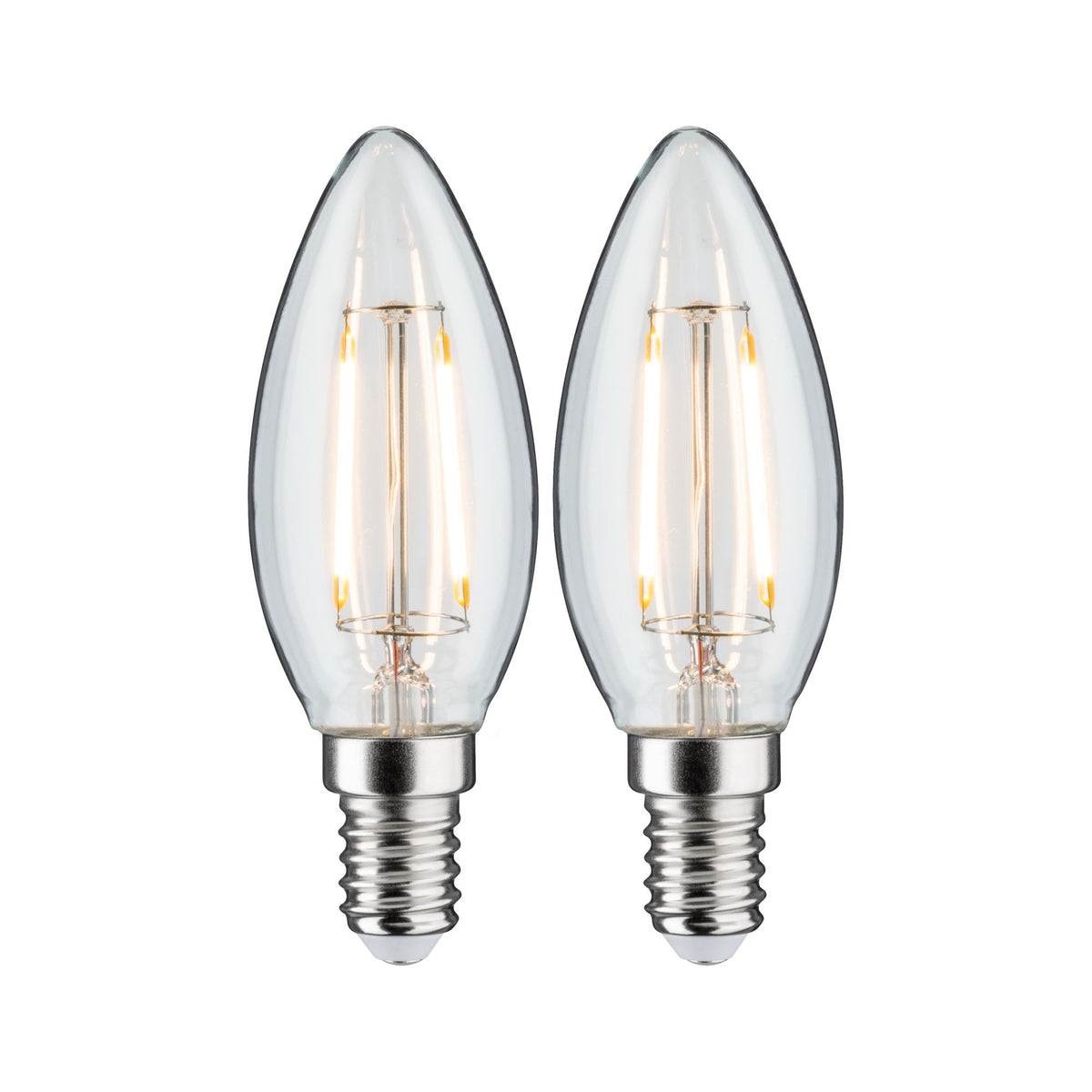 Paulmann LED 2-er Pack Kerze 2W E14 230V 2700K