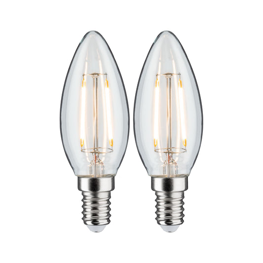 Paulmann LED 2-er Pack Kerze 2W E14 230V 2700K