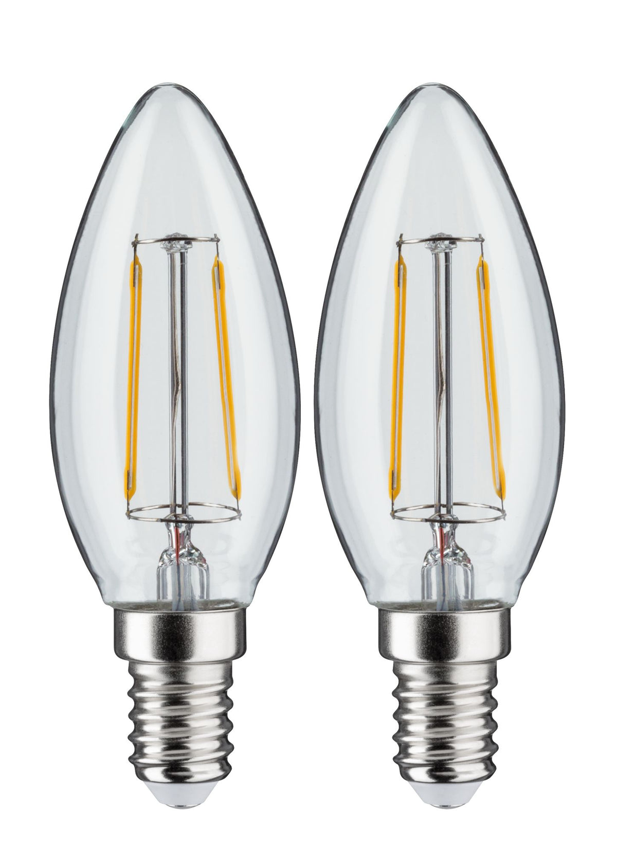 Paulmann LED 2-er Pack Kerze 2W E14 230V 2700K