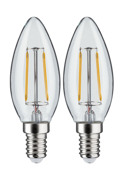 Paulmann LED 2-er Pack Kerze 2W E14 230V 2700K