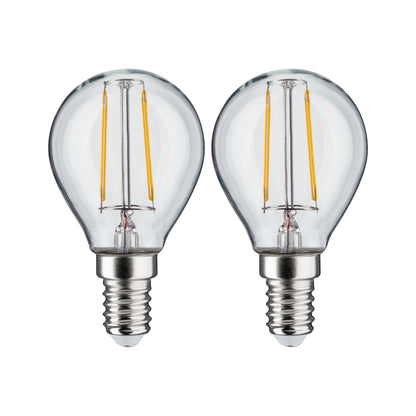 Paulmann LED 2-er Pack Tropfen 2W E14 230V 2700