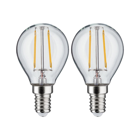 Paulmann LED 2-er Pack Tropfen 2W E14 230V 2700