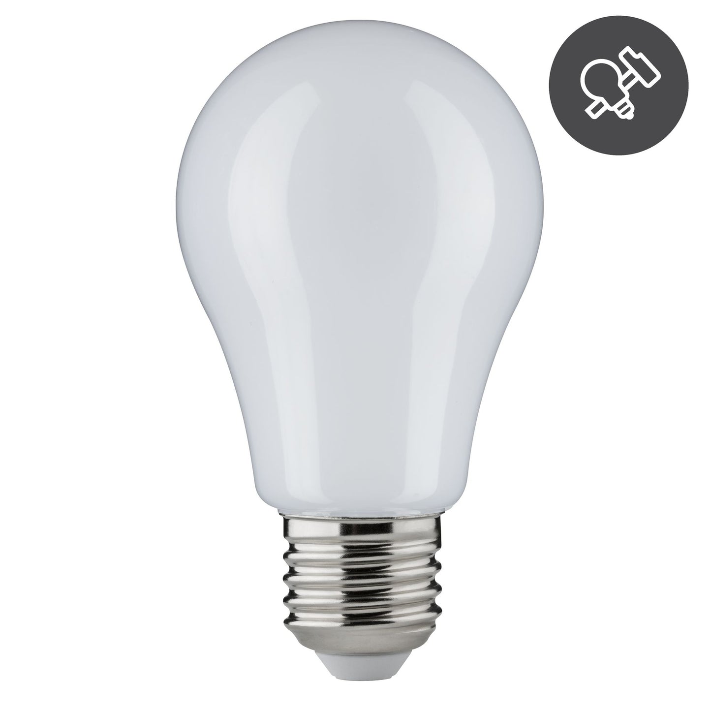 Paulmann LED AGL 2W E27 230V schlagfest opal 2500K