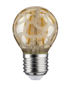 Paulmann LED Tropfen 4,5W E27 Krokoeis Gold 2500K dimmbar