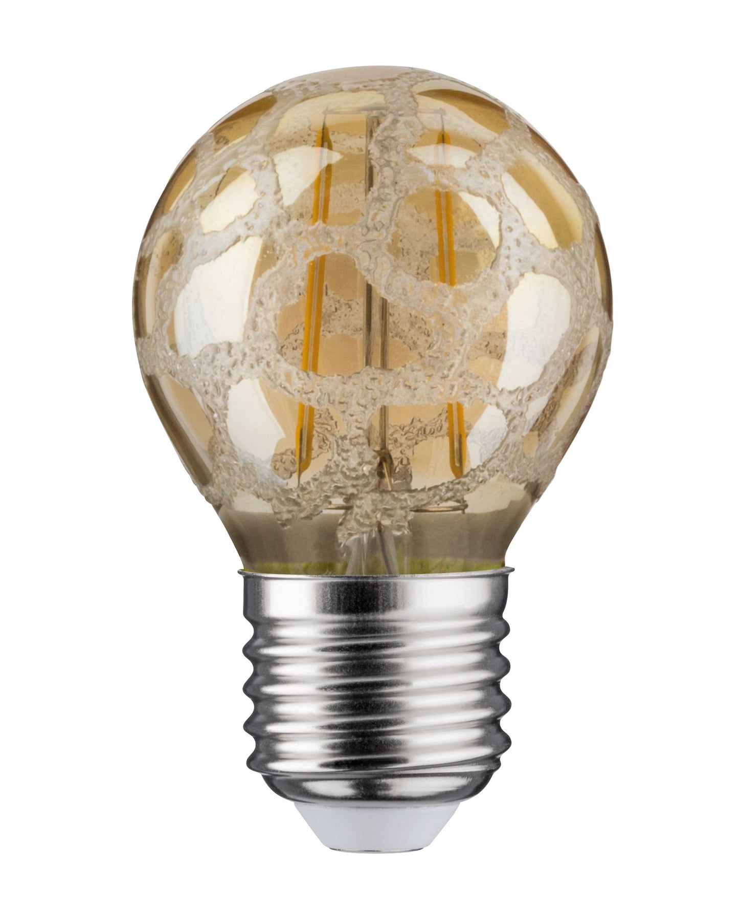 Paulmann LED Tropfen 4,5W E27 Krokoeis Gold 2500K dimmbar