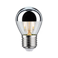 Paulmann LED Tropfen 4,5W E27 Kopfspiegel Silber 2700K dimmbar