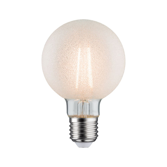 Paulmann LED Globe 80 6W E27 Eiskristall 2700K dimmbar