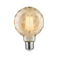 Paulmann LED Globe 95 6W E27 Krokoeis Gold 2500K dimmbar