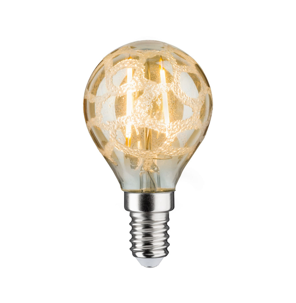 Paulmann LED Tropfen 4,5W E14 230V Krokoeis 2500K dimmbar