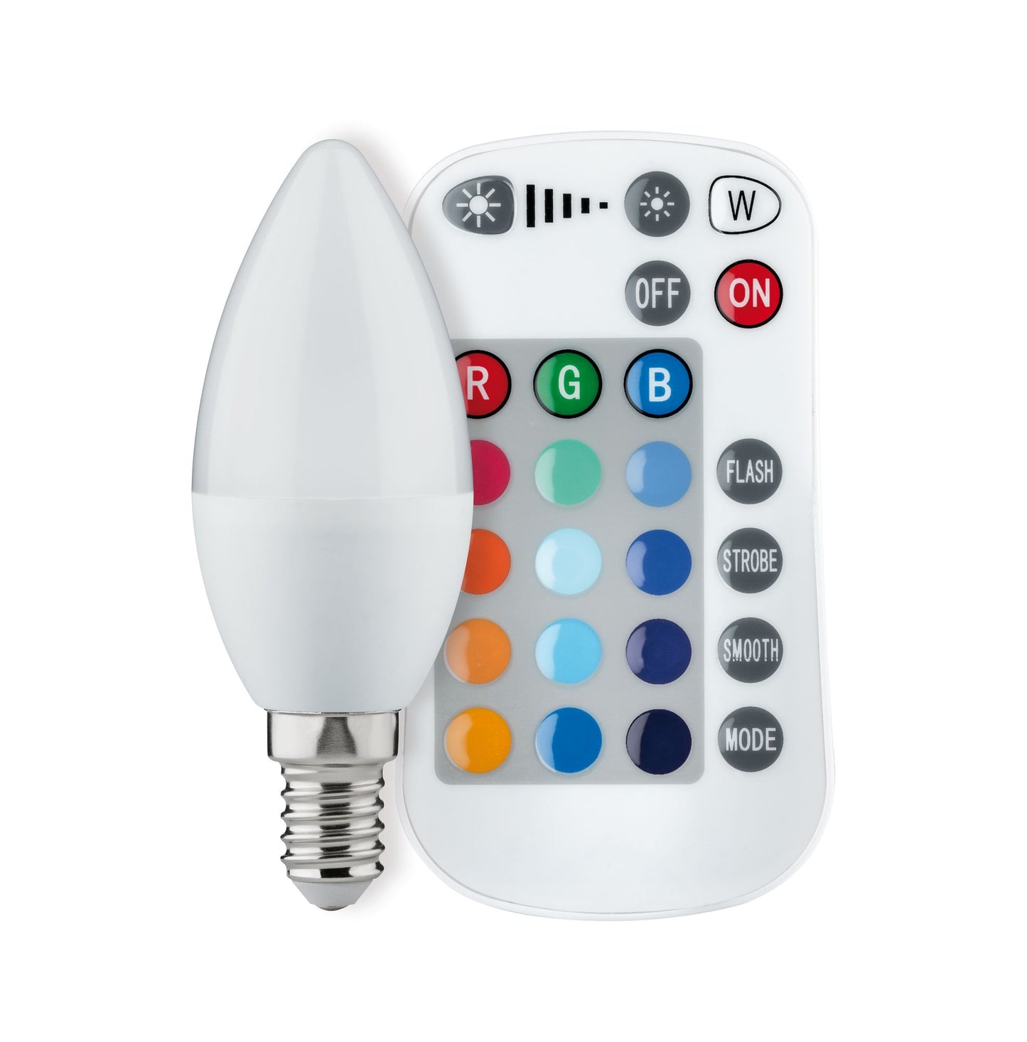 Paulmann LED Kerze Farbwechsel 3,5W E14 30V mit Fernbedienung