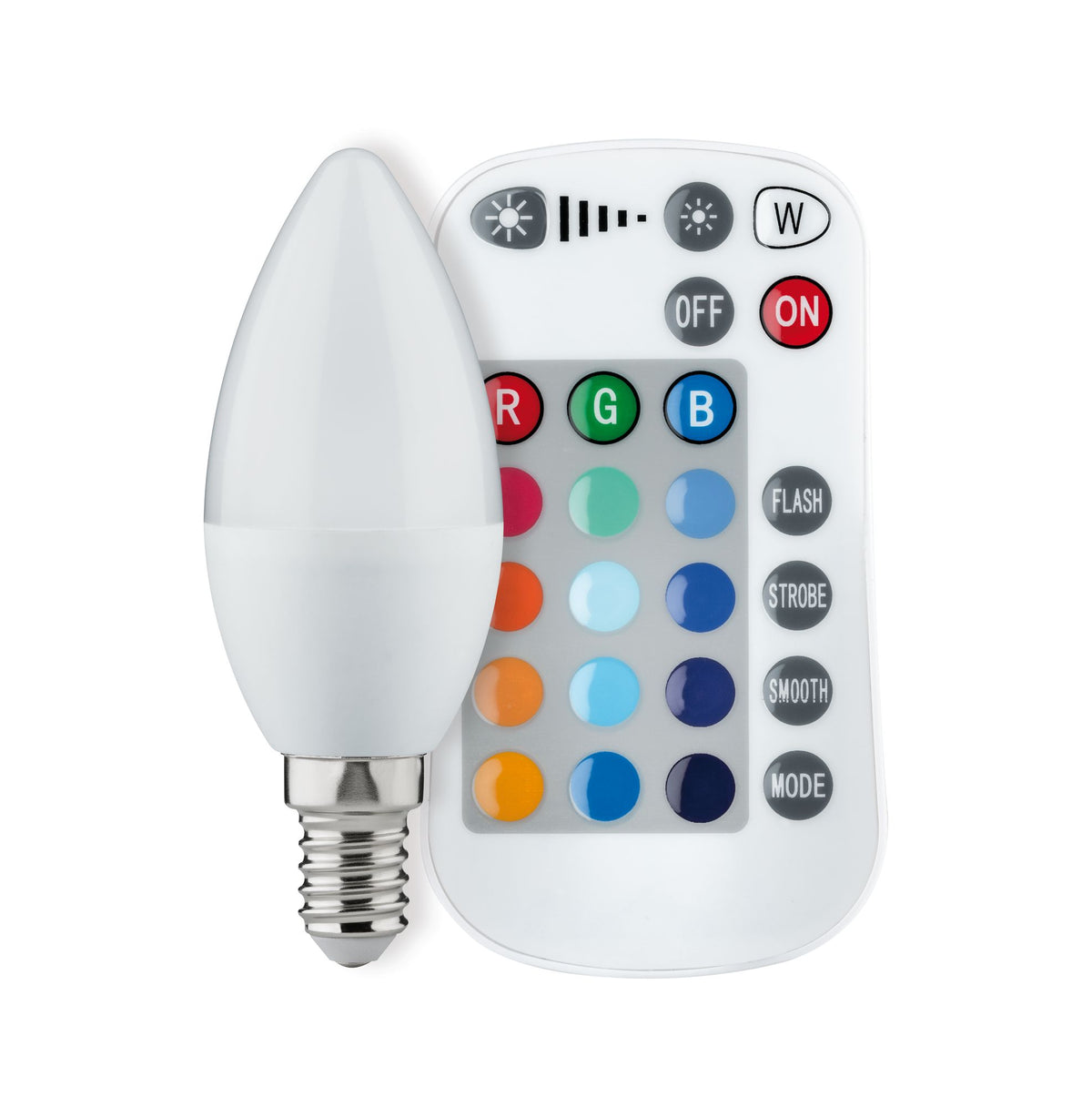 Paulmann LED Kerze Farbwechsel 3,5W E14 30V mit Fernbedienung