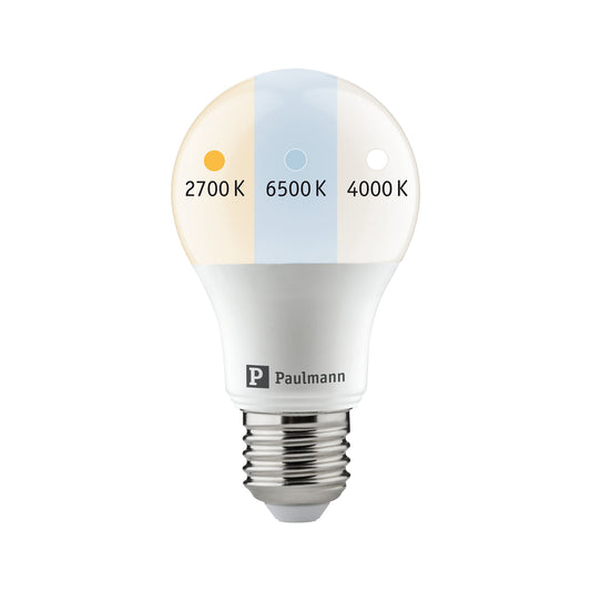 Paulmann LED AGL Whiteswitch 8,5W E27 230V 2700/4000/6500K