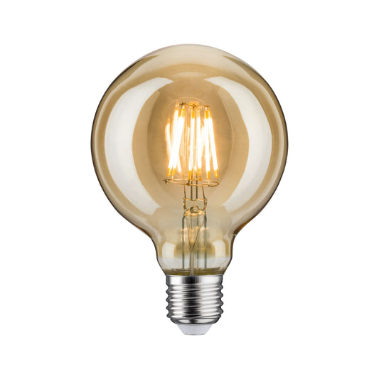 Paulmann LED Vintage Globe 95 6W E27 230V Gold Dimmbar 1700K
