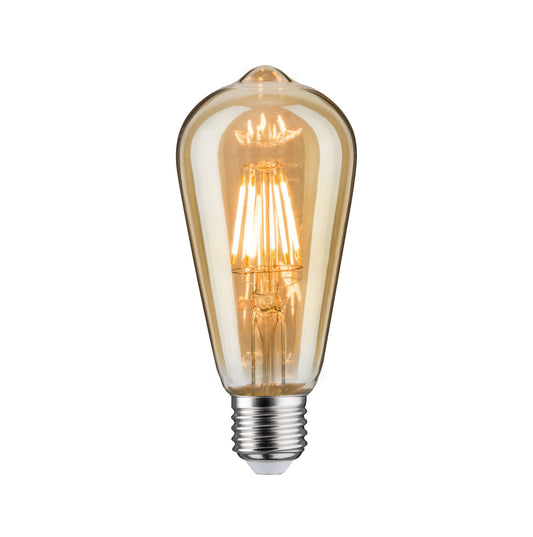 Paulmann LED Vintage Rustika 6W E27 230V Gold Dimmbar 1700K