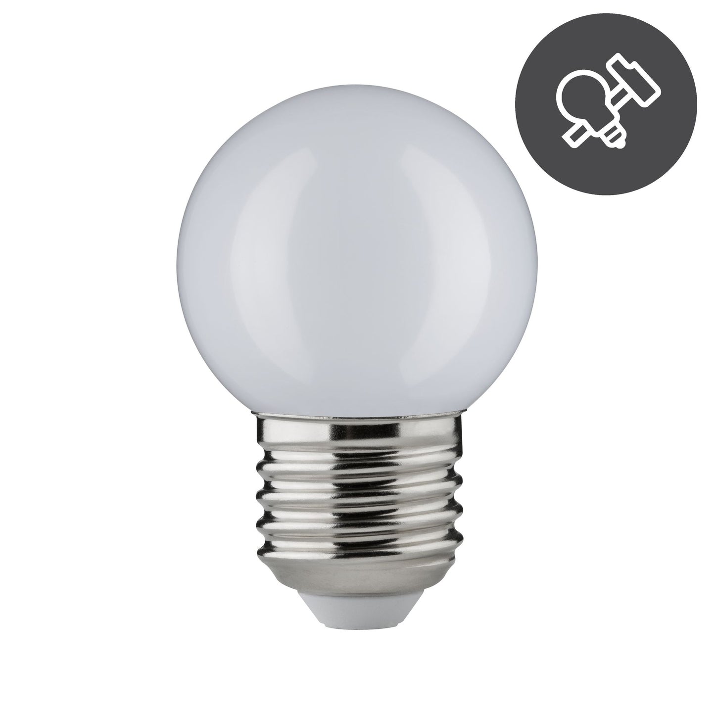 Paulmann LED Tropfen 2W E27 230V matt schlagfest 2500K