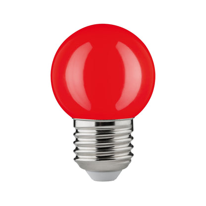 Paulmann LED Tropfen 2W E27 230V Rot schlagfest