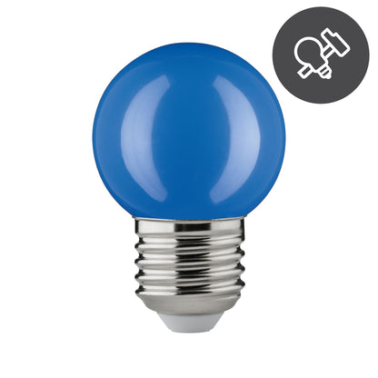 Paulmann LED Tropfen 2W E27 230V Blau schlagfest