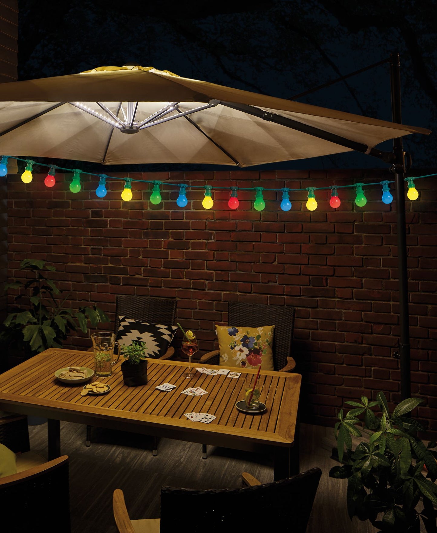 Paulmann LED Tropfen 2W E27 230V Grün schlagfest