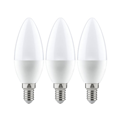 Paulmann LED 3er-Pack Kerze 5,5W E14 230V 2700K
