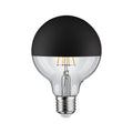 Paulmann LED Globe 95 5W E27 230V Kopfspiegel Schwarz matt 2700K dimmbar