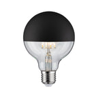 Paulmann LED Globe 95 5W E27 230V Kopfspiegel Schwarz matt 2700K dimmbar